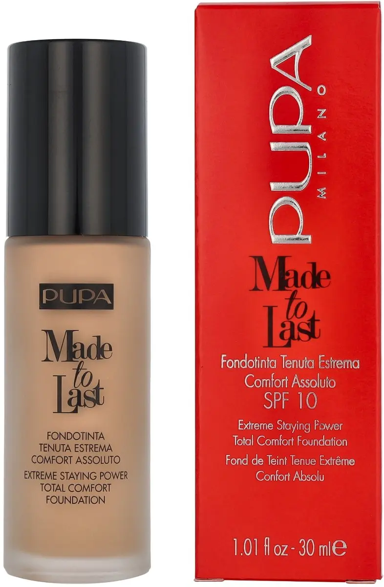 Pupa Made To Last Foundation 050 Sand - 30ml