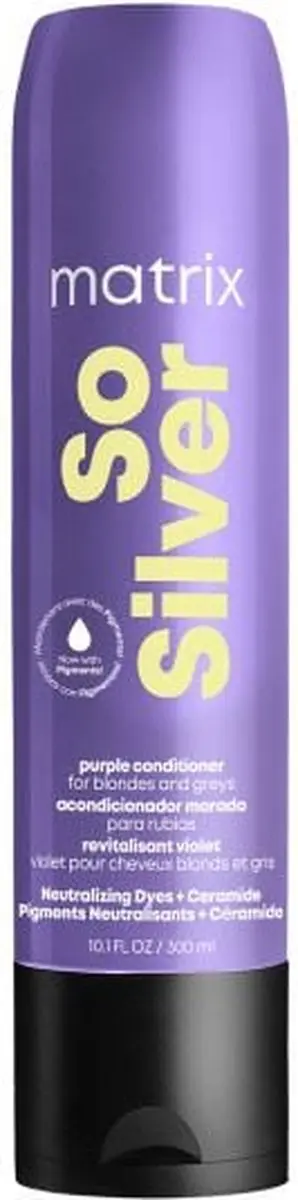 Matrix So Silver Pigmented Conditioner 300ml - Blond/wit haar