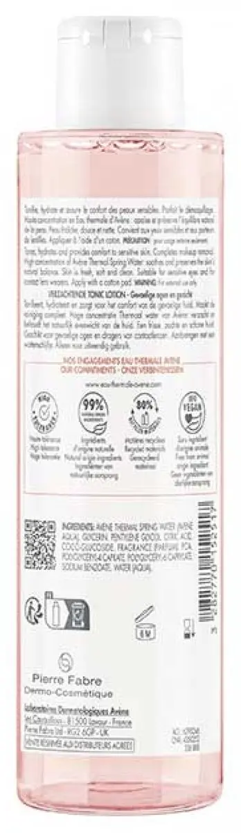 Avène Les Essentiels Milde Verkwikkende Lotion 200ml