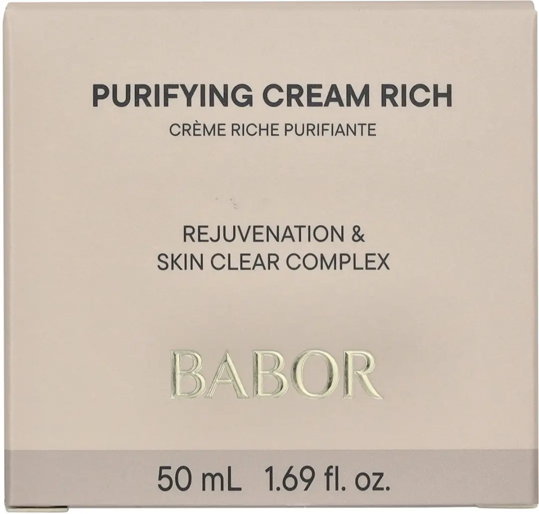 Babor Skinovage Purifying Cream Rich 50ml