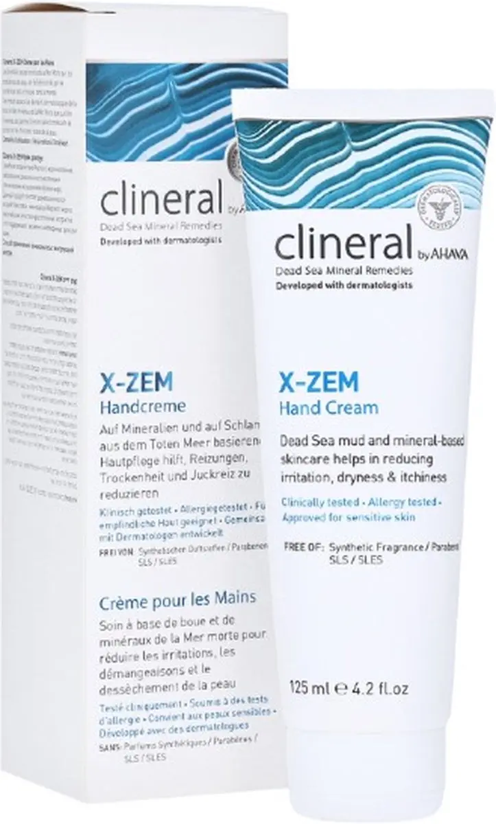 AHAVA CLINERAL X-ZEM Handcrème 125ml