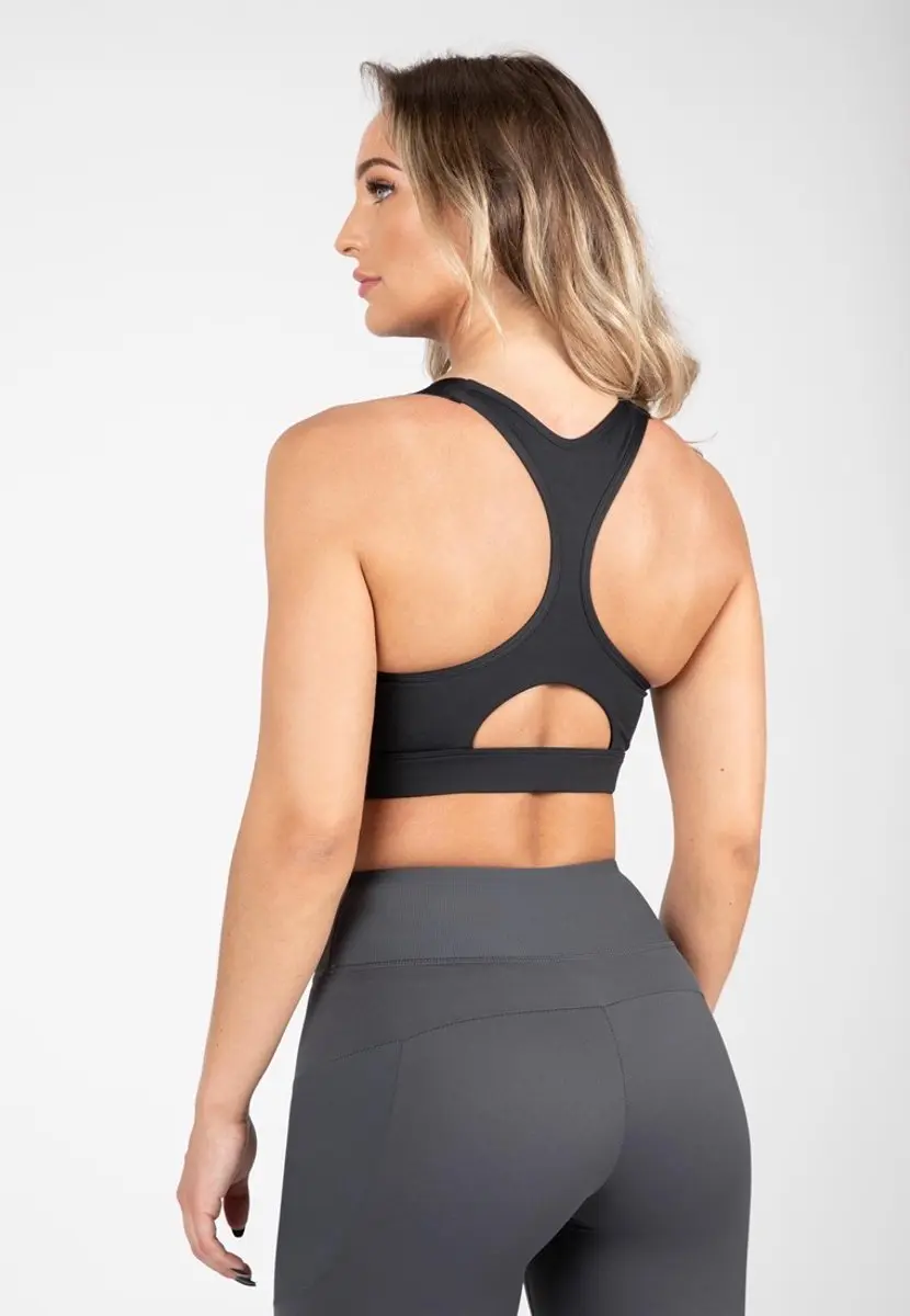 Gorilla Wear Monroe Sportbeha XS - Zwart