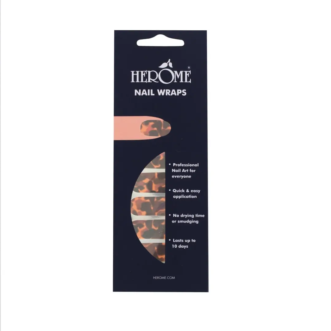 Herome Nail Wraps Tortoise Nagelstickers
