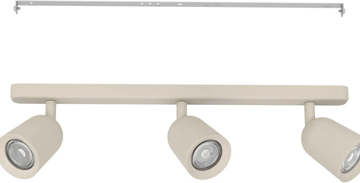 Eglo Camaldoli Opbouwspot GU10 - 3x - 10W - Zandkleur