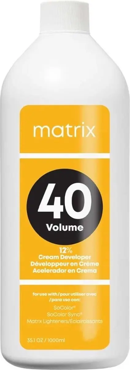 Matrix SOCOLOR Cream Developer 12% 1000ml