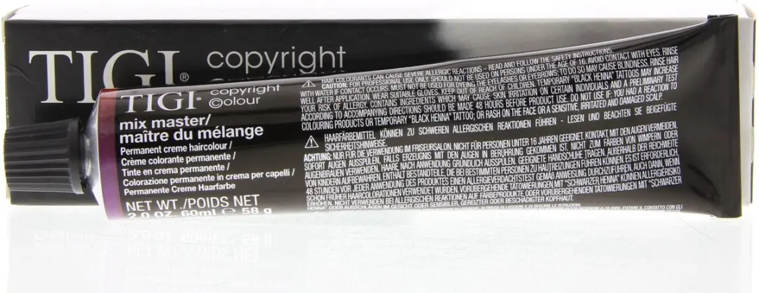 TIGI Copyright Colour Mix Master Pure Pigment Creme Emulsion /2 V 60ml
