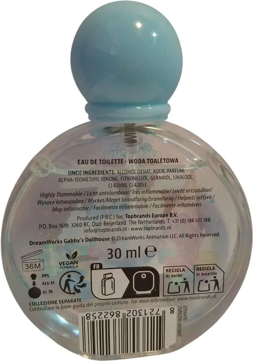 Sence Gabby's Dollhouse Candyland Kinderparfum 30ml