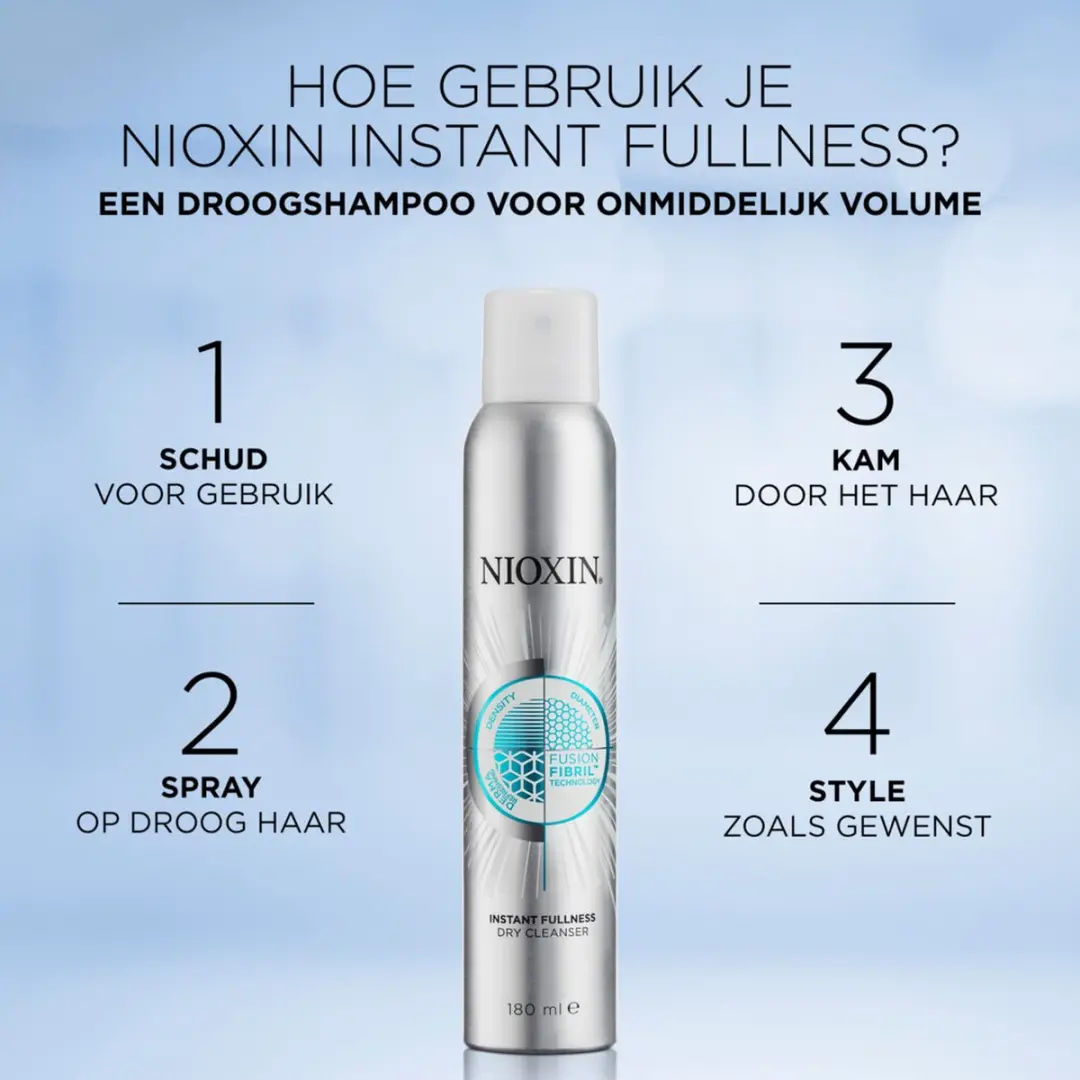 Nioxin Instant Fullness Droogshampoo 180ml - afbeelding 2 van 6