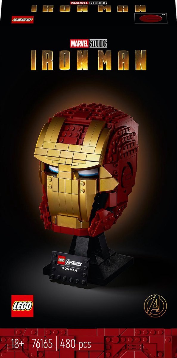 LEGO Marvel Avengers Iron Man helm - 76165