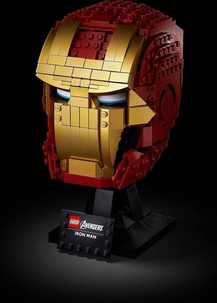LEGO Marvel Avengers Iron Man Helm 76165 - Multicolor - afbeelding 6 van 6