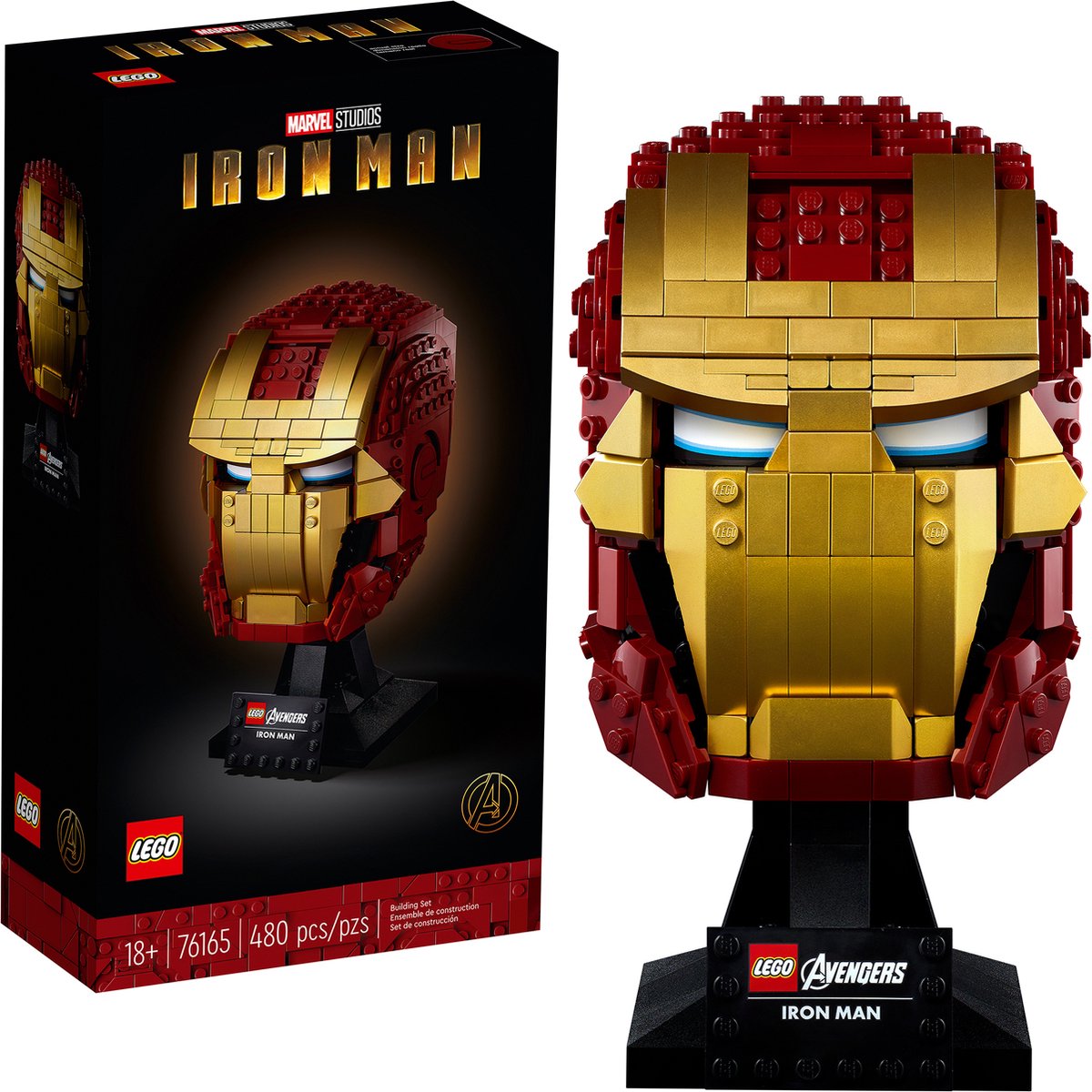 LEGO Marvel Avengers Iron Man helm - 76165