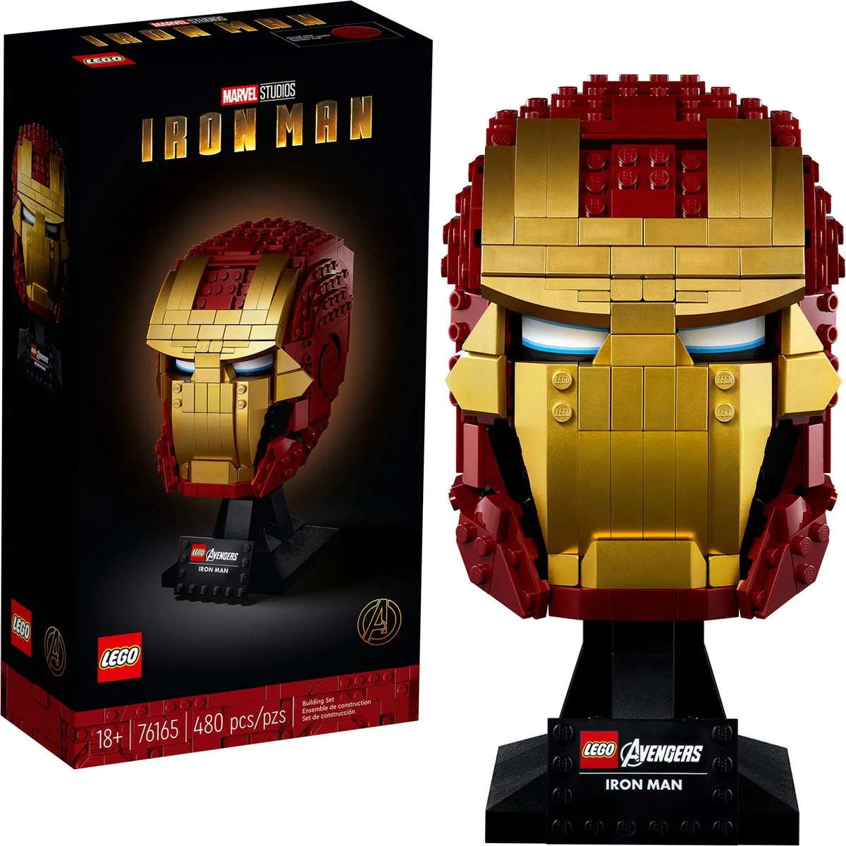 LEGO Marvel Avengers Iron Man Helm 76165 - Multicolor