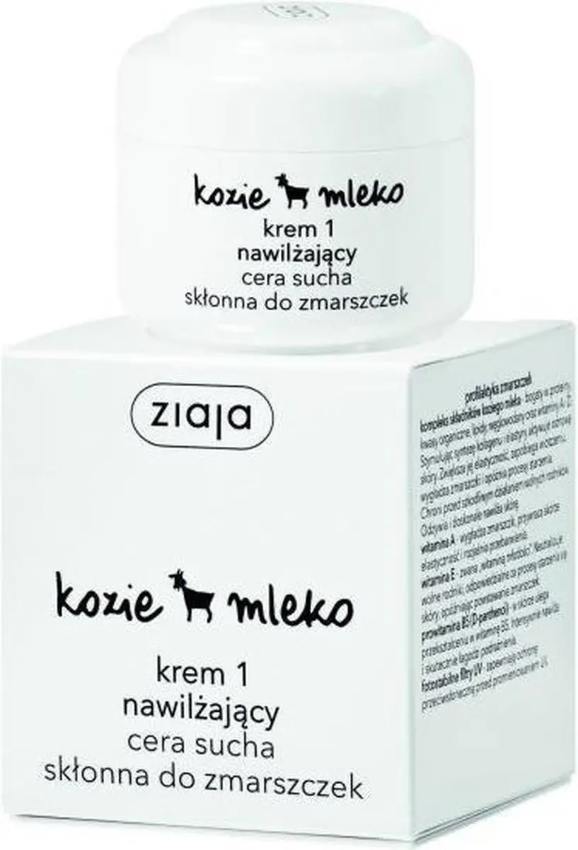 Ziaja Kozie Mleko Krem 50ml - Droge huid