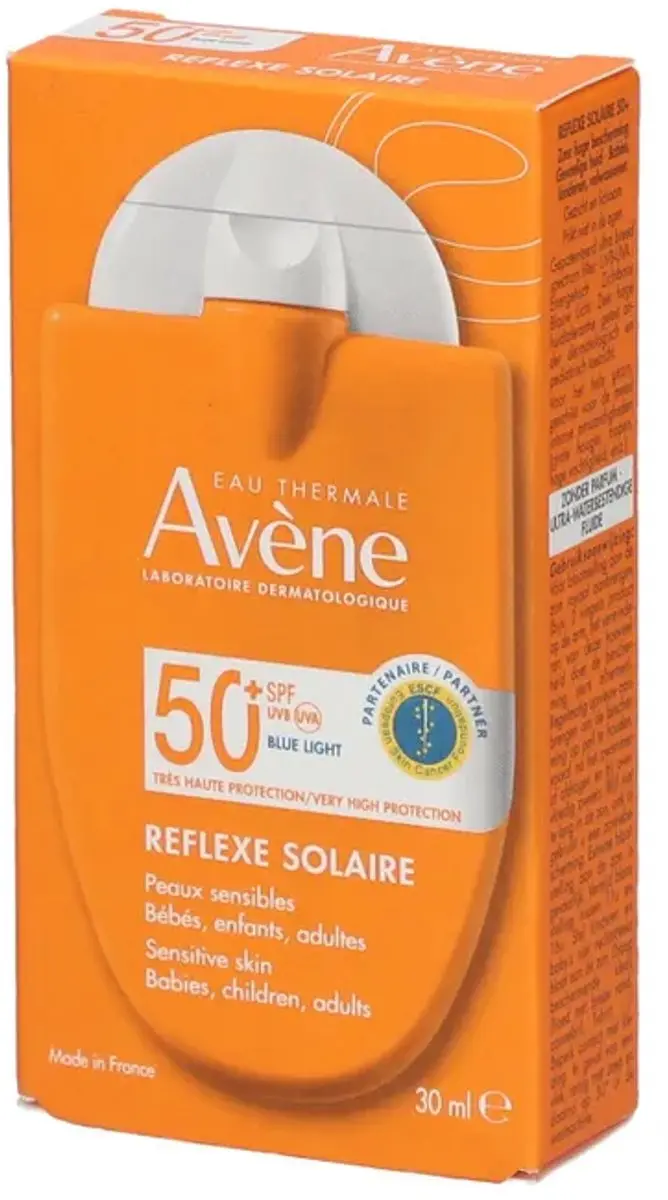 Avène Zon Reflex SPF50+ Zonnebrand 30ml