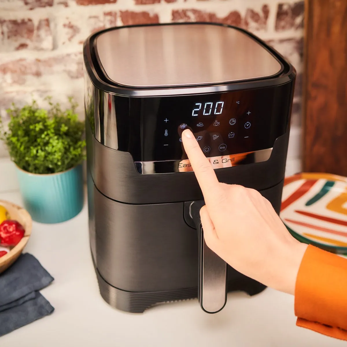 Moulinex Easy Fry & Grill EZ505810 Airfryer 1400W 4,2L - Zwart