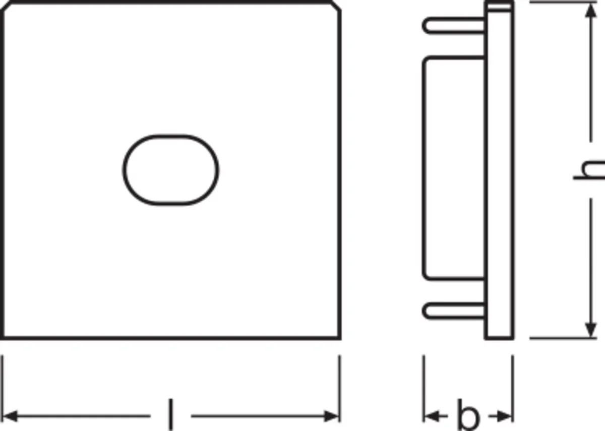 LEDVANCE LED Strip Eindkap Hole PW03