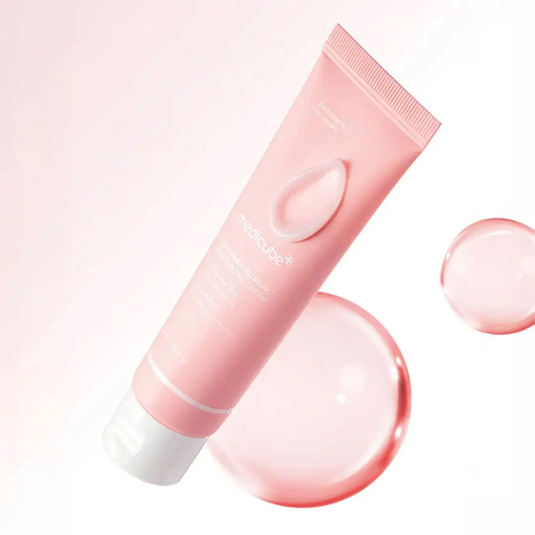 Medicube PDRN Hyaluron Moisturizing Cream 50ml - Roze