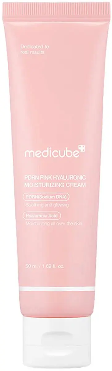Medicube PDRN Hyaluron Moisturizing Cream 50ml - Roze