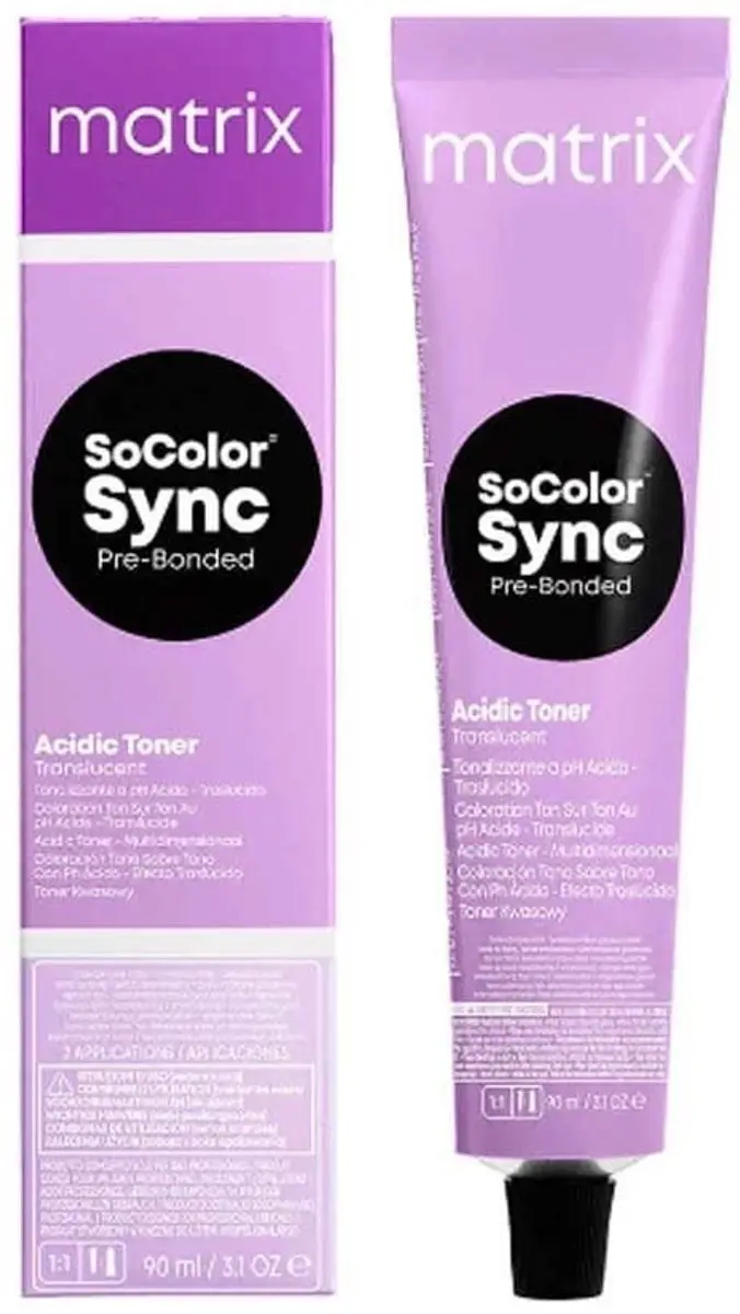 Matrix SoColor Sync Acidic Toner 90ml - Blond - afbeelding 6 van 6