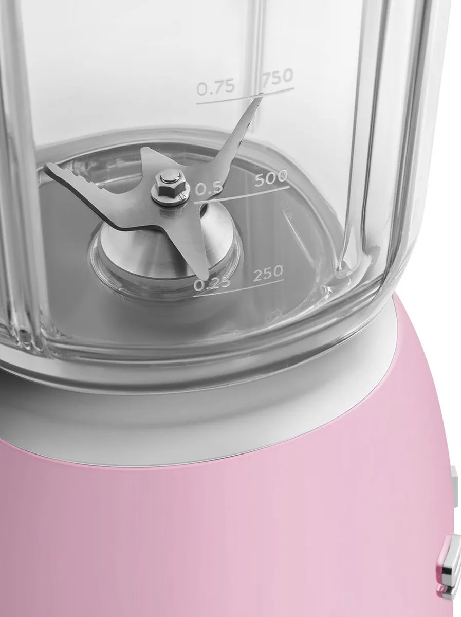 Smeg BLF03PKEU Blender 800W Roze - 1,5L