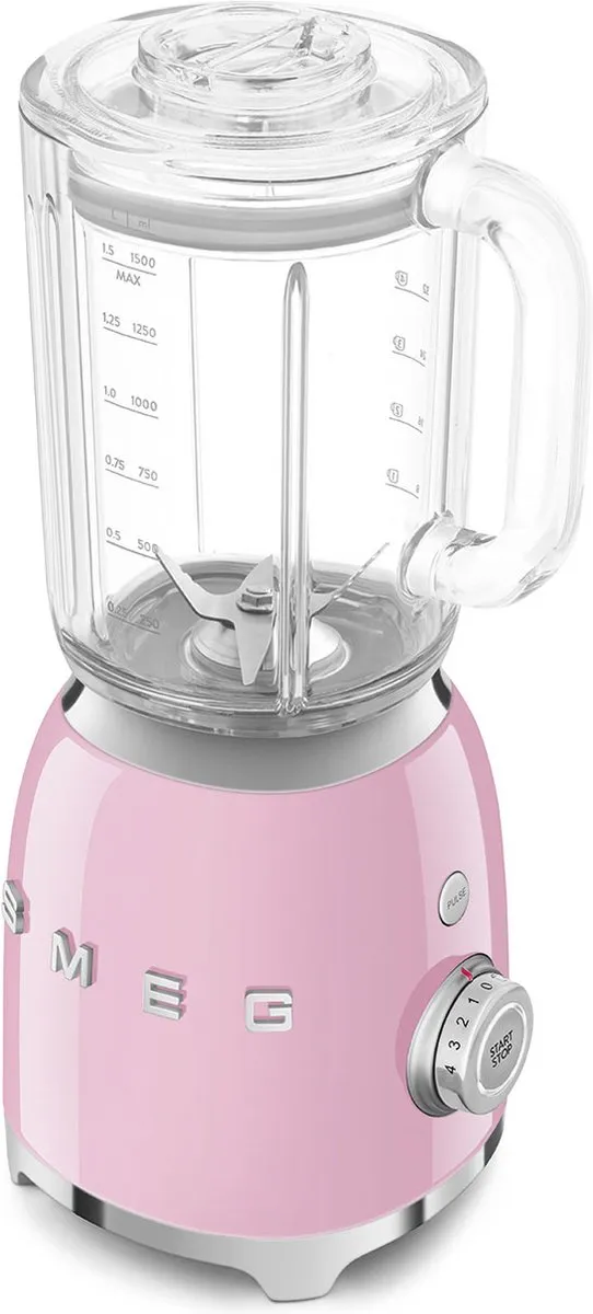 Smeg BLF03PKEU Blender 800W Roze - 1,5L