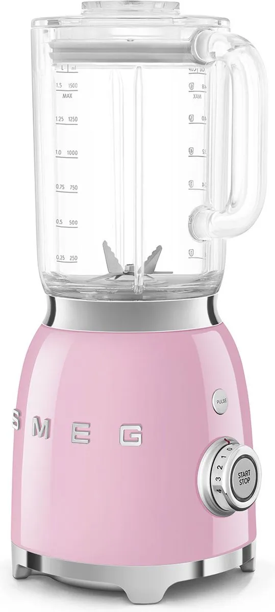Smeg BLF03PKEU Blender 800W Roze - 1,5L
