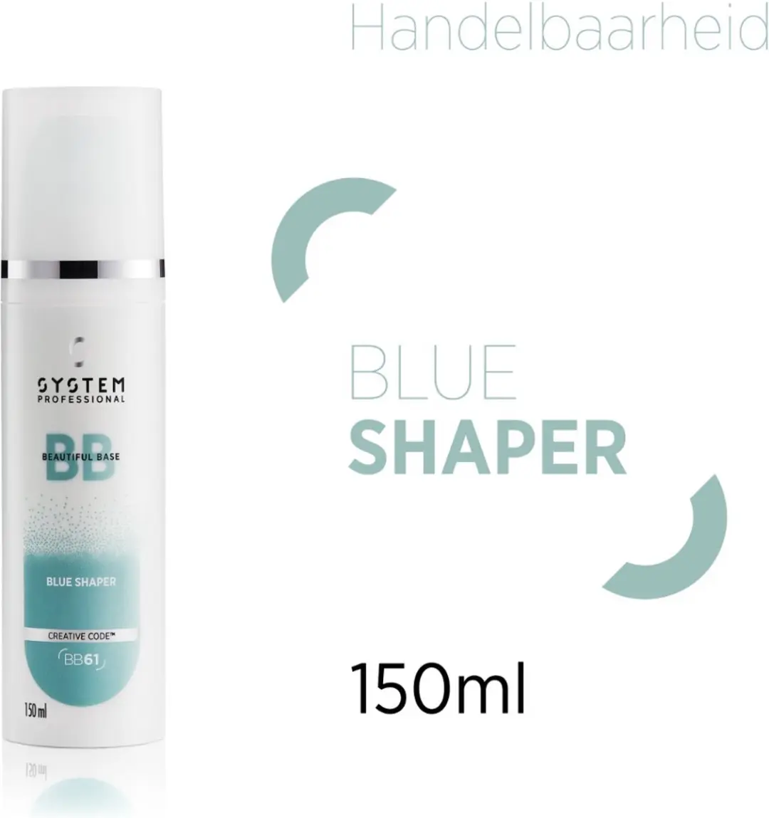 Wella Professionals Beautiful Base BB61 Styling Blue Shaper 150ml - afbeelding 6 van 6