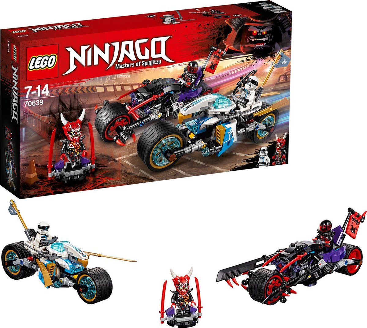 LEGO NINJAGO Straatrace van de Slangenjaguar - 70639