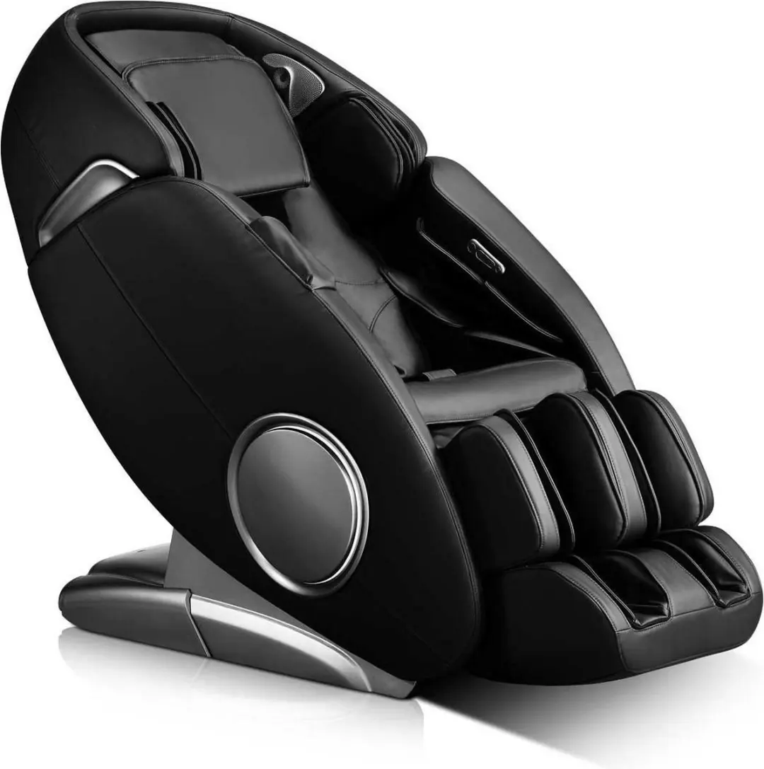 TotalSeat Palma Elektrische Massagestoel - 6 Programma's - Rug/Kuit/Voet/Nek/Handmassage - Zwart