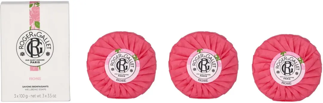 Roger & Gallet Rose Giftset Zeep - 3x100g