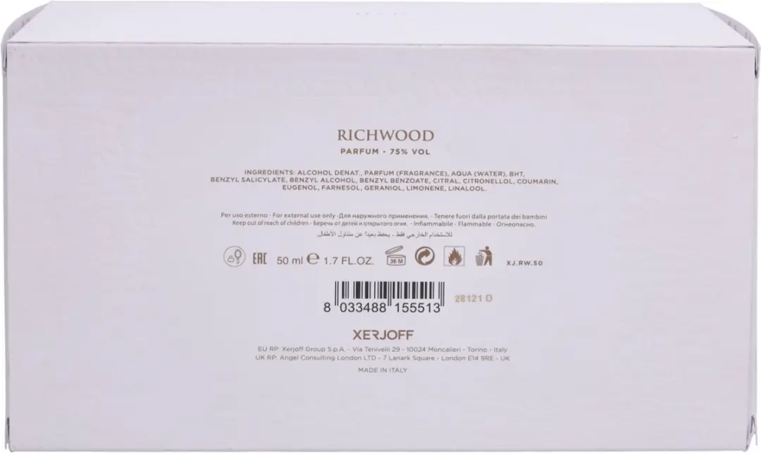 Xerjoff 17/17 Stone Label Richwood Eau de Parfum 50ml