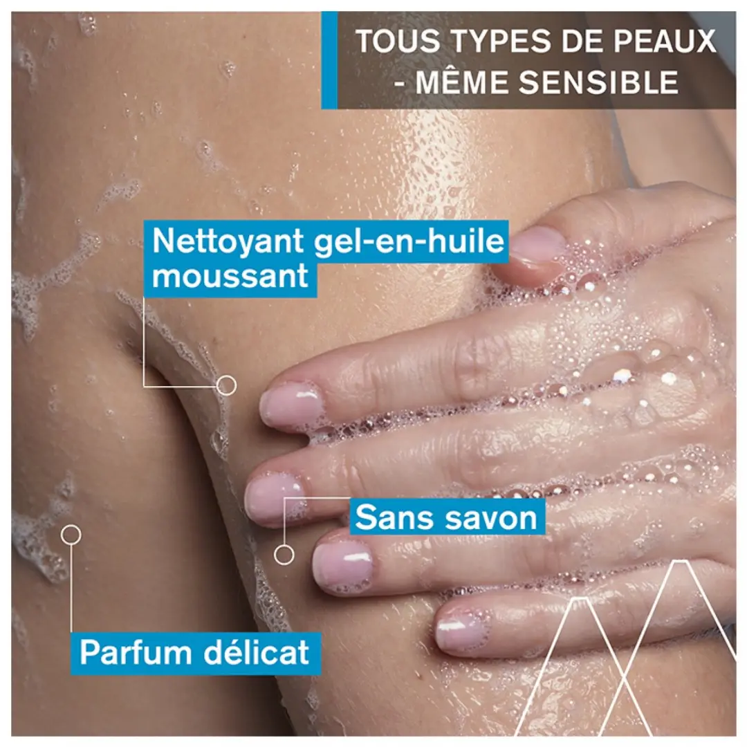 Uriage Hygiëne Huile Lavante Olie Gevoelige Huid 500ml - afbeelding 6 van 6
