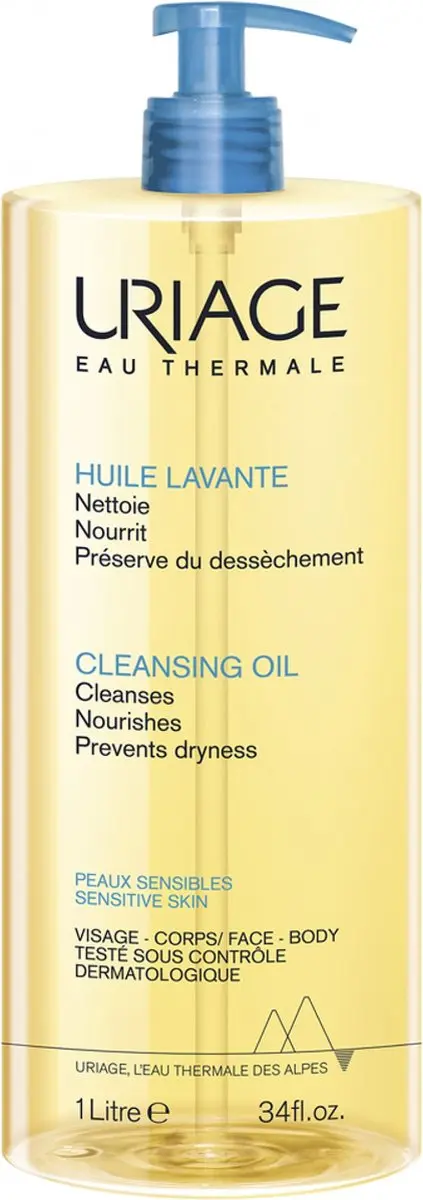 Uriage Hygiëne Huile Lavante Olie Gevoelige Huid 500ml