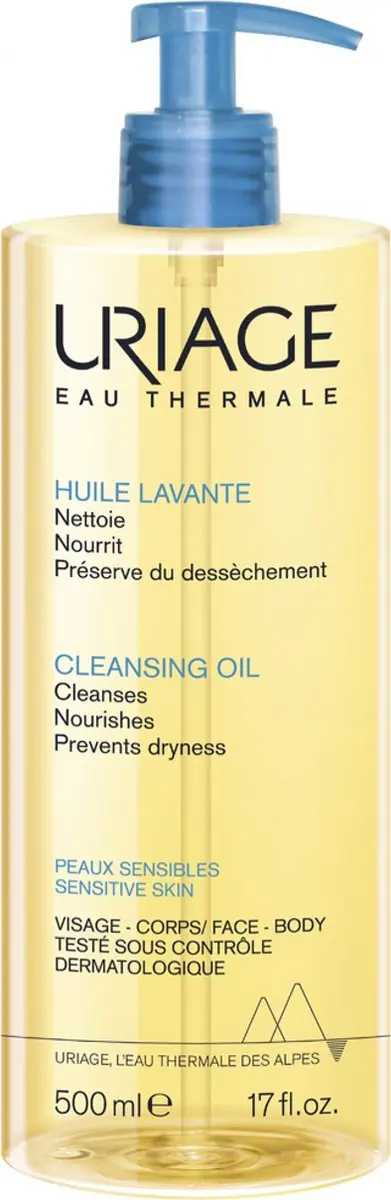 Uriage Hygiëne Huile Lavante Olie Gevoelige Huid 500ml