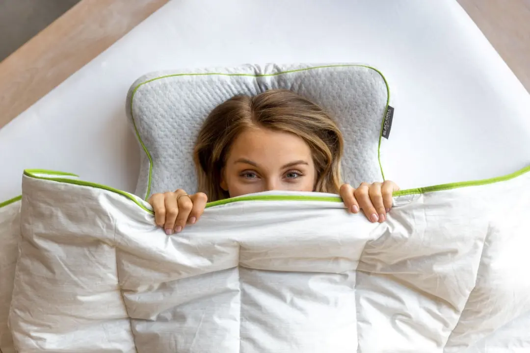 BLACKROLL Pillow Case Original 50x30cm - Wit/Groen