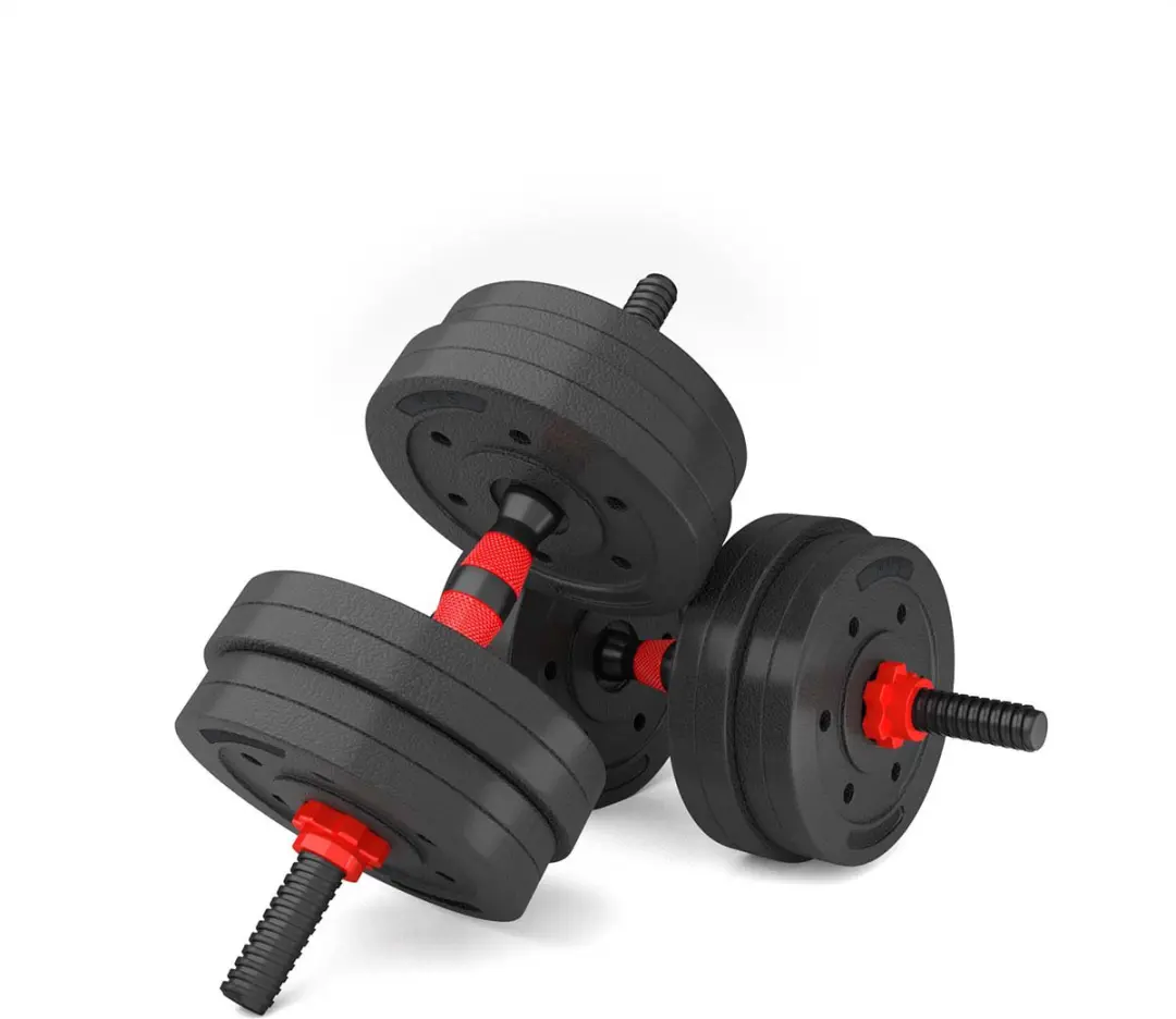 HMS Verstelbare Halter en Dumbbell Set 15kg - Zwart