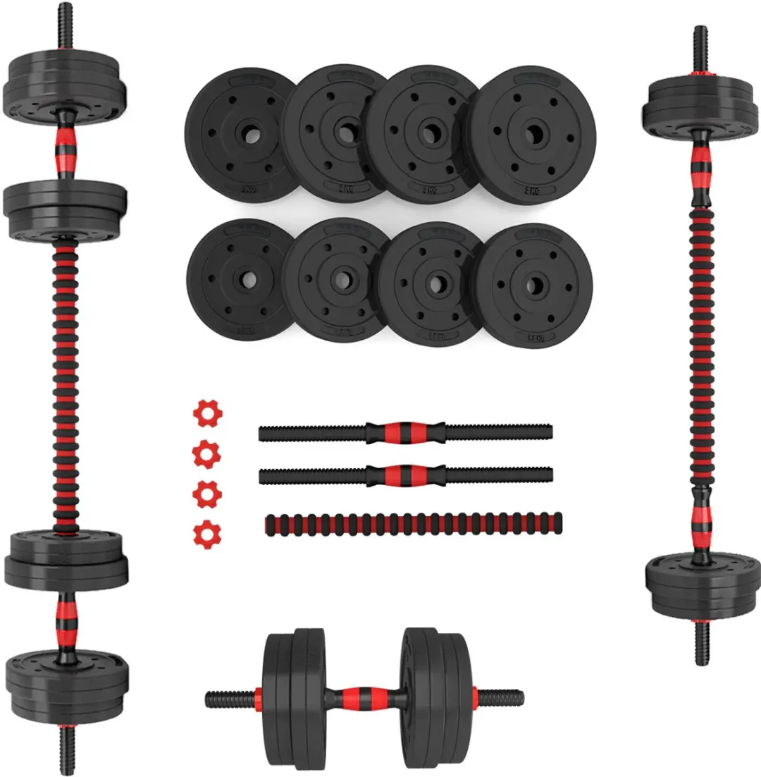 HMS Verstelbare Halter en Dumbbell Set 15kg - Zwart