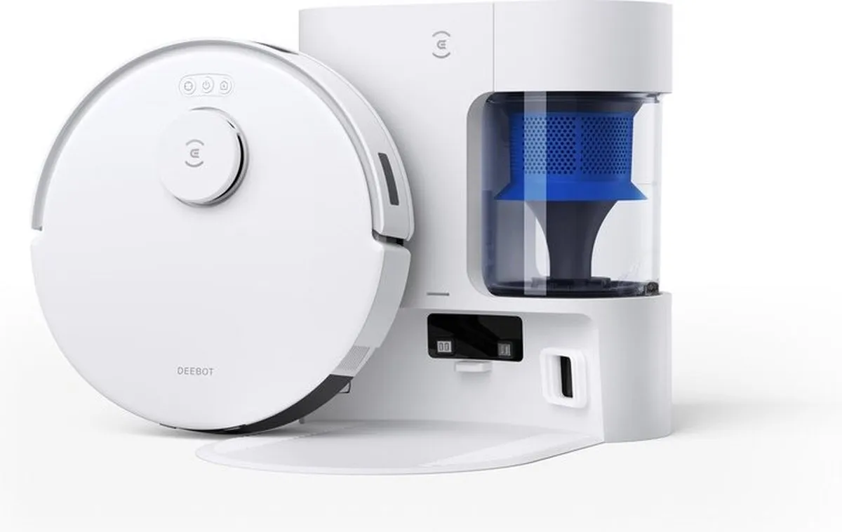 Ecovacs Deebot N20 Pro Plus Robotstofzuiger DKX55 - 8000 Pa - Wit