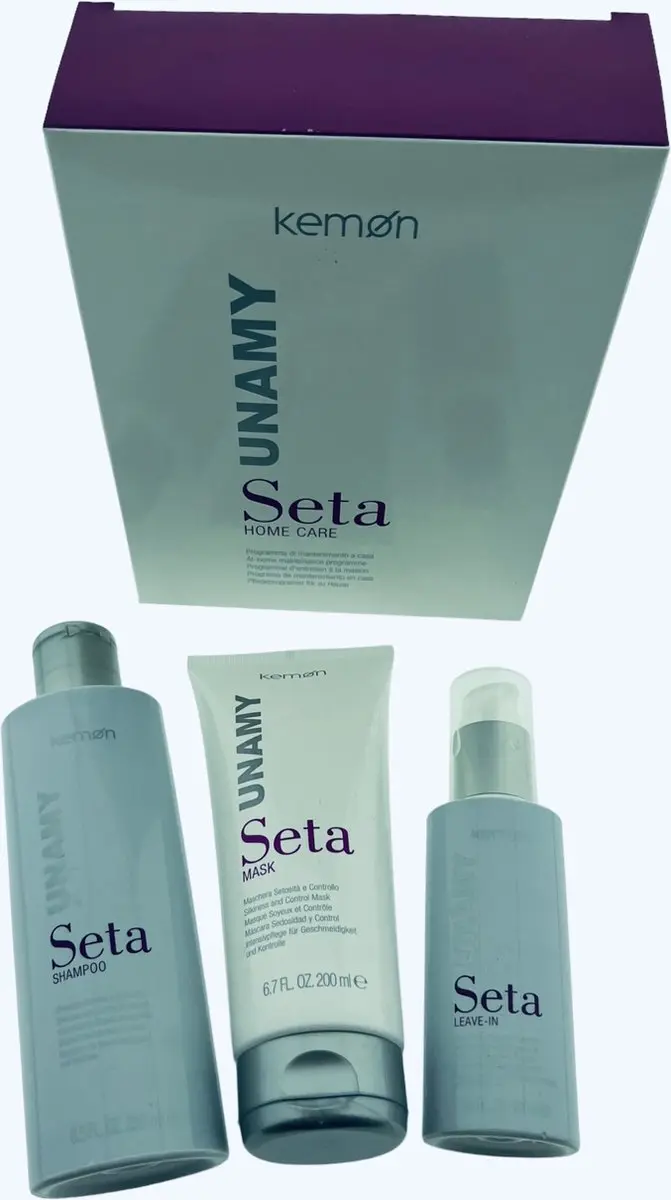 Kemon Seta Unamy Home Care Set - 3x 250ml