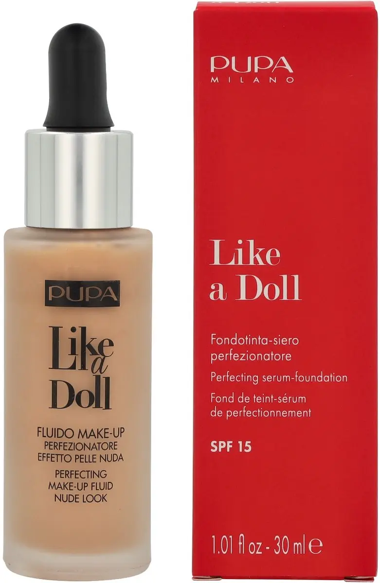 Pupa Like A Doll Make-Up Fluid 040 Medium Beige