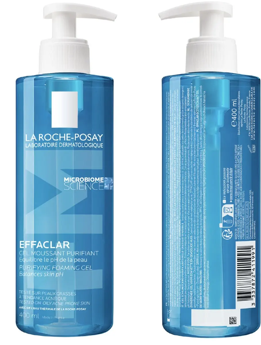 La Roche-Posay Effaclar Zuiverende Reinigingsgel 400ml - afbeelding 6 van 6