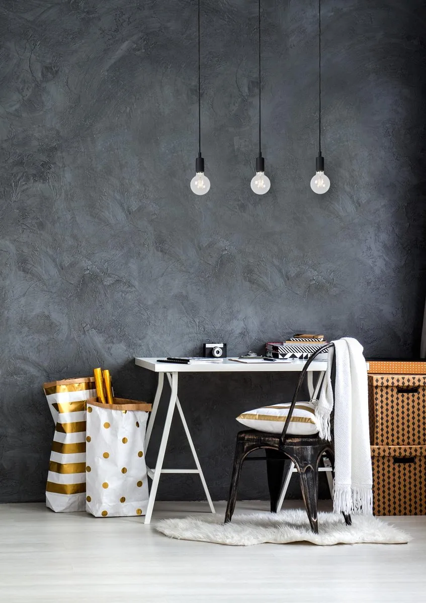 Lucide FIX Hanglamp 3xE27 - Zwart