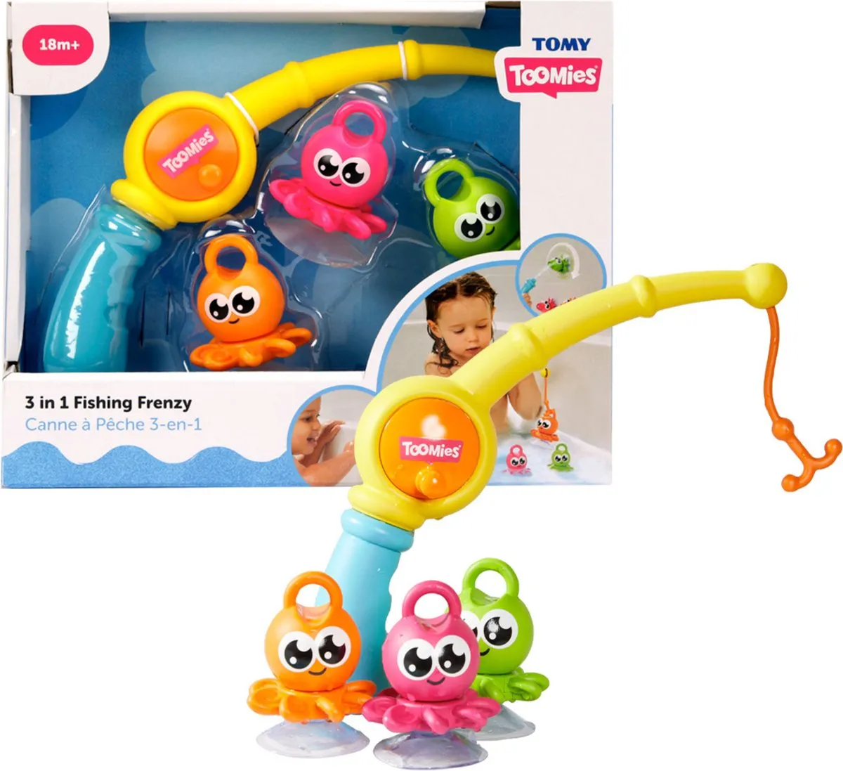 Tomy 3-in-1 Visfestijn E73103C Badspeelgoed