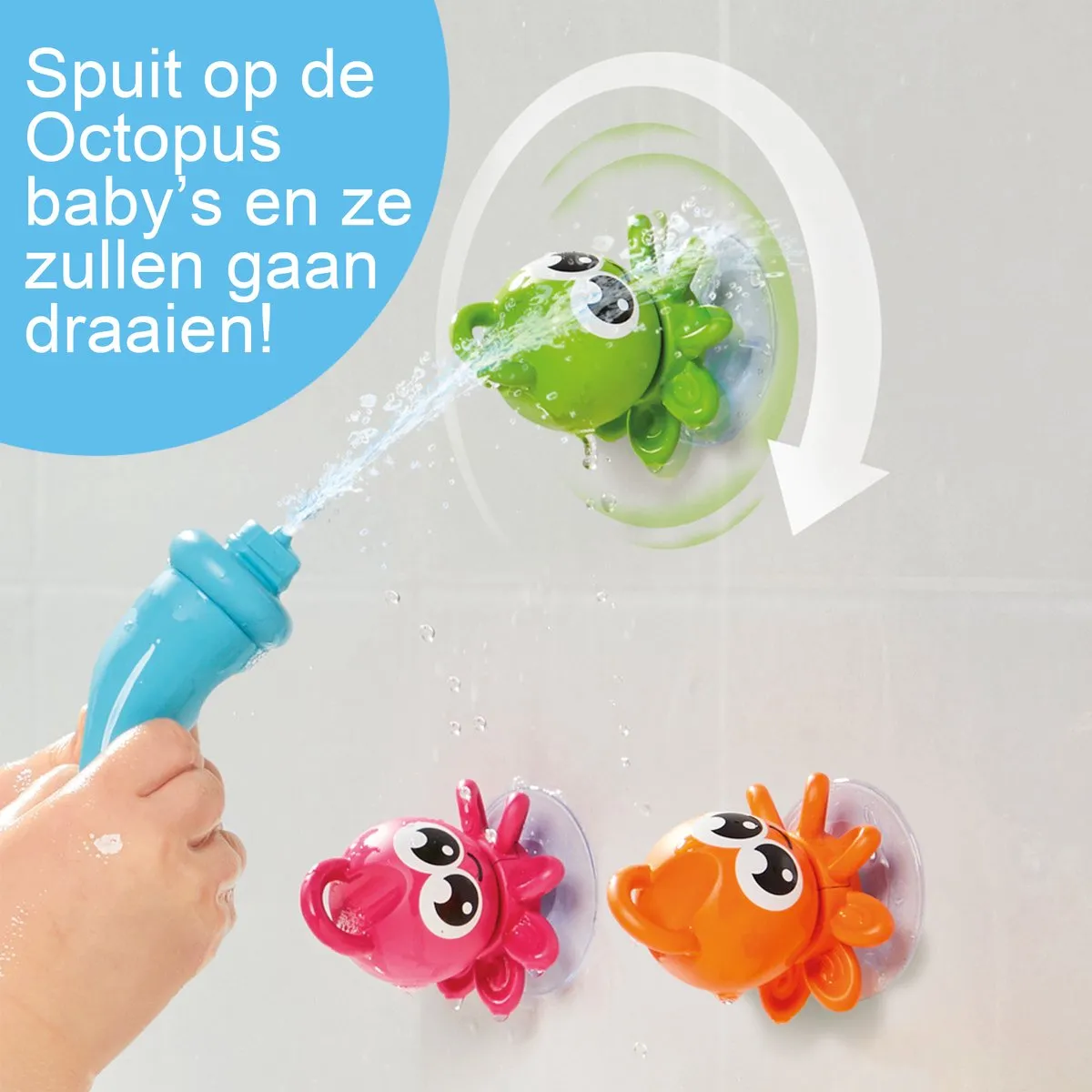 Tomy 3-in-1 Visfestijn E73103C Badspeelgoed - Multikleur