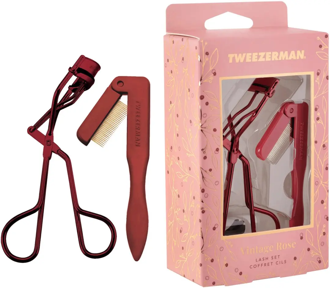 Tweezerman Vintage Rose Lash Gift Set