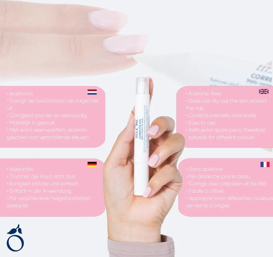 Herome Nagellakcorrector Pen 3ml - Zonder aceton