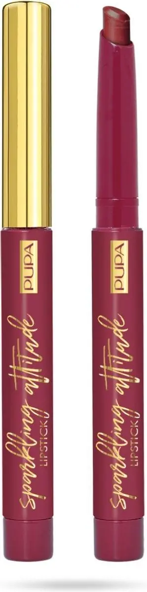 Pupa Milano Sparkling Attitude Lipstick 002 Burgundy Attitude