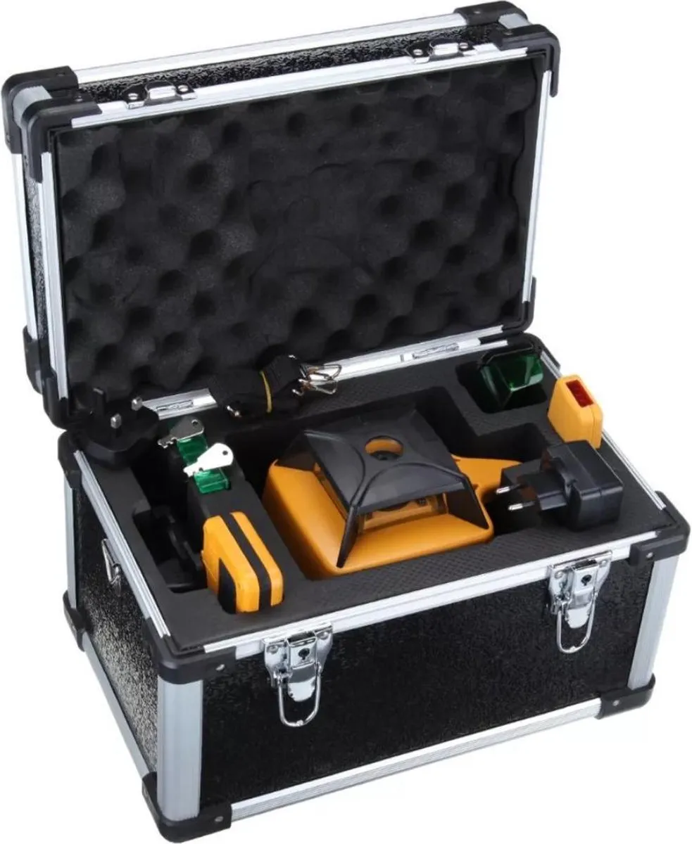 DeWalt DCE089D1G Zelfnivellerende 3x360° Groene Laserset - 30m - 2.0Ah - afbeelding 6 van 6