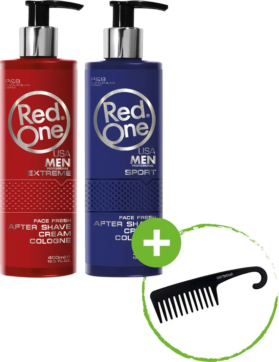 Red One Aftershave Cream & Cologne 800ml