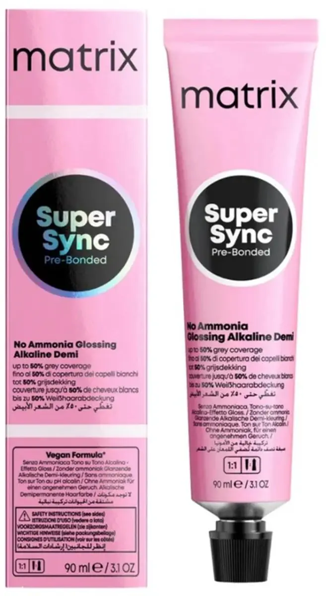 Matrix SoColor 5AV Permanent Haarkleuring 90ml - Licht Bruin
